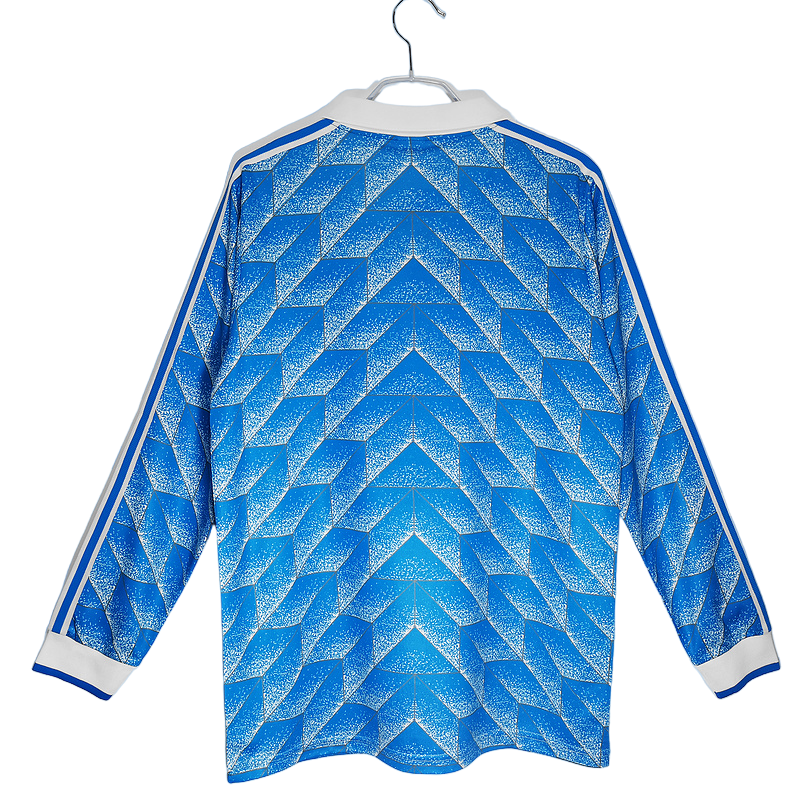 GDR German Democratic Republic Retro 1988 Long Sleeve Away (Free Personalisation) (Free Personalisation)