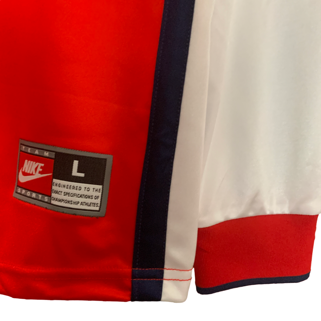 Arsenal Retro 98/99 long sleeve Home (Free Personalisation)