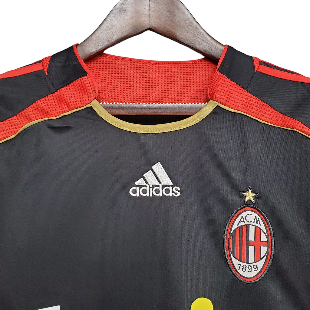 AC Milan Retro 06/07 Third Black (Free Personalisation)