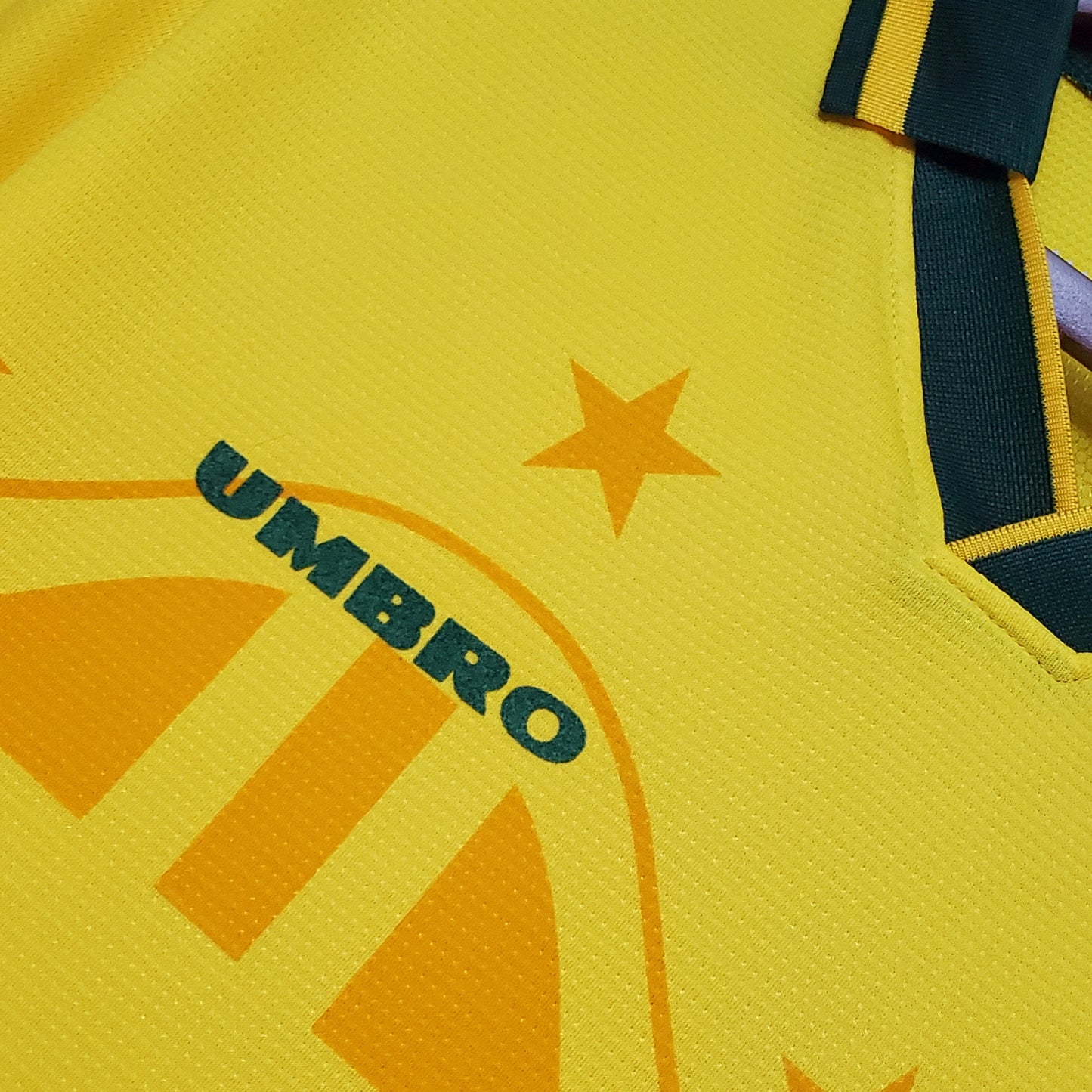 Brazil Retro 1993/94 Home (Free Personalisation)