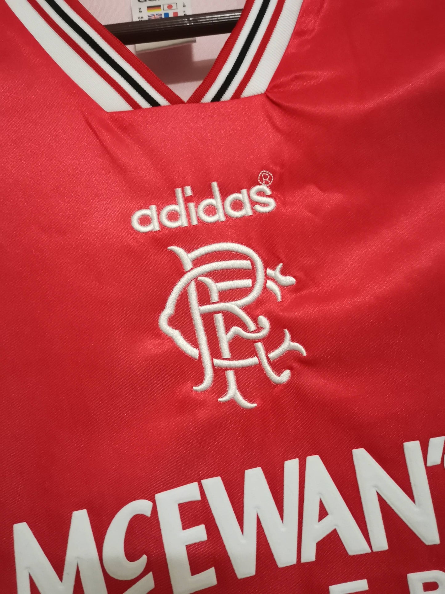 Rangers Retro 96/97 Third Red (Free Personalisation)