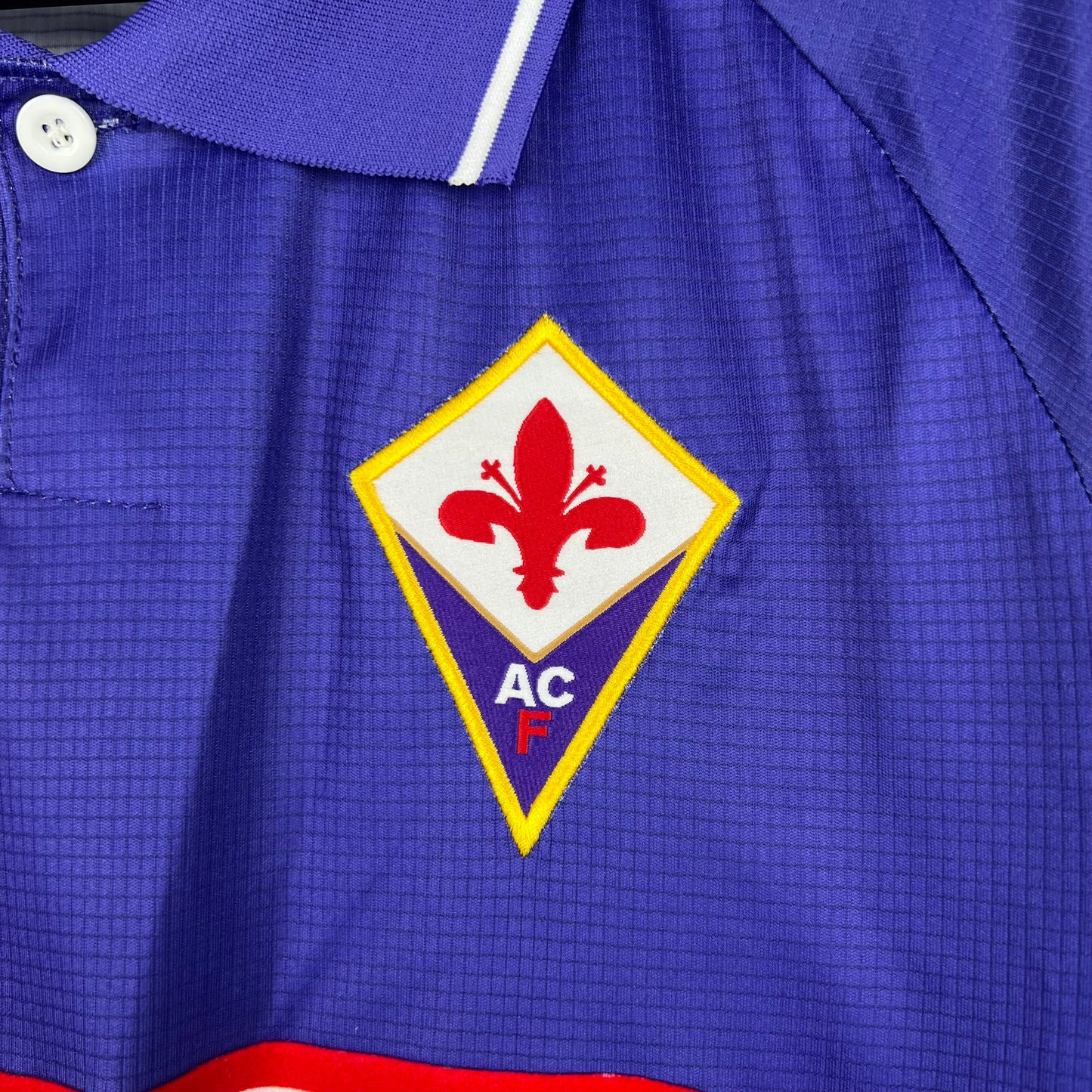 Fiorentina Retro long Sleeve 1998 Home (Free Personalisation)