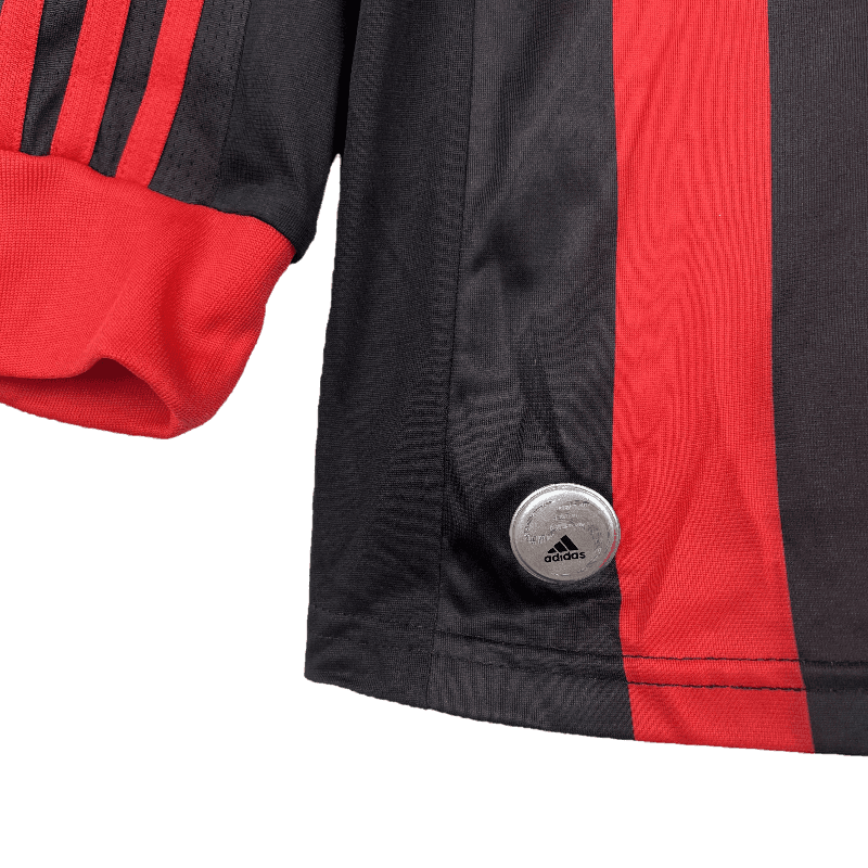 AC Milan Retro 2009/10 Long Sleeve Home (Free Personalisation)