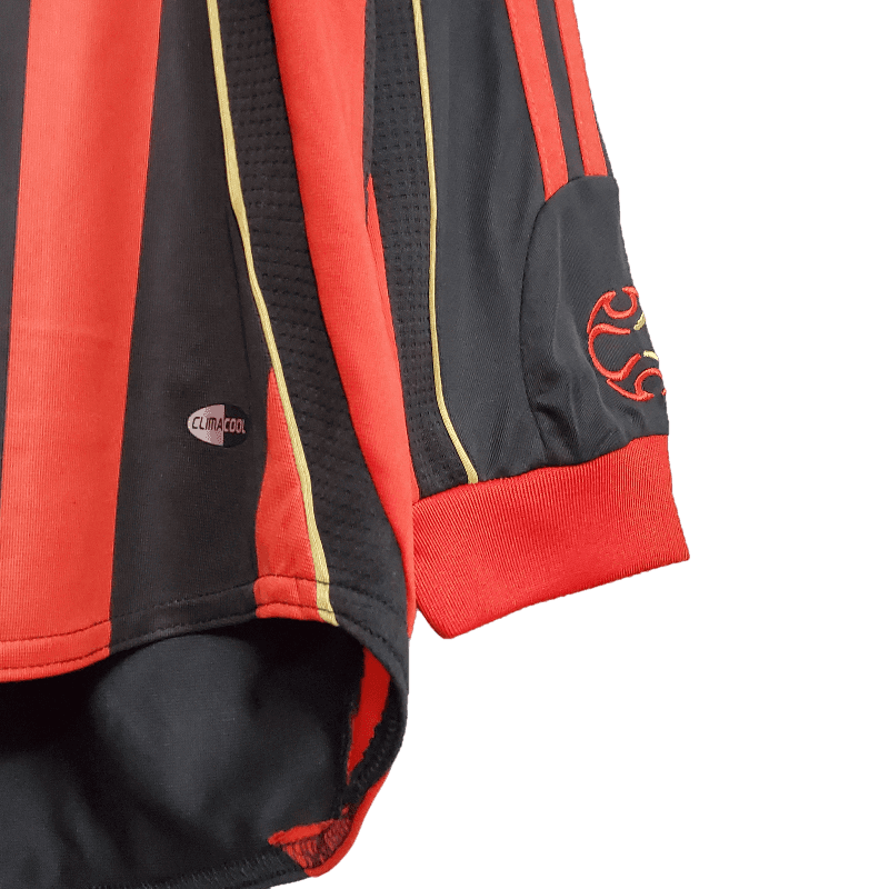 AC Milan Retro 06/07 Long Sleeve Home (Free Personalisation)