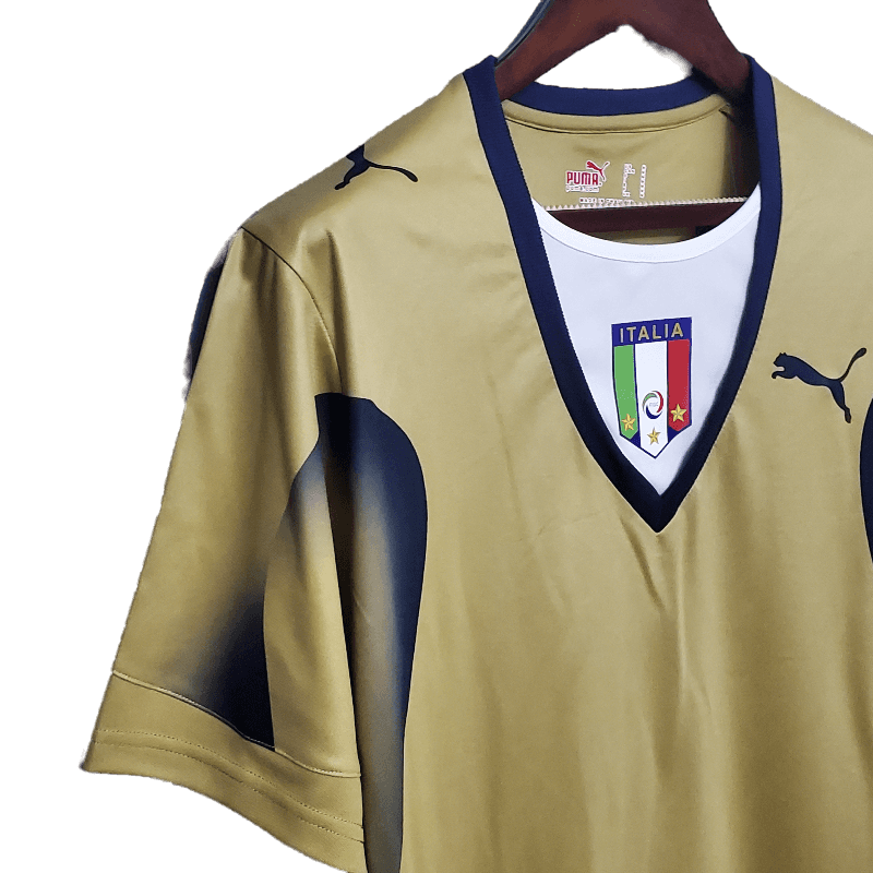 Italy Retro 2006 Golden (Free Personalisation)