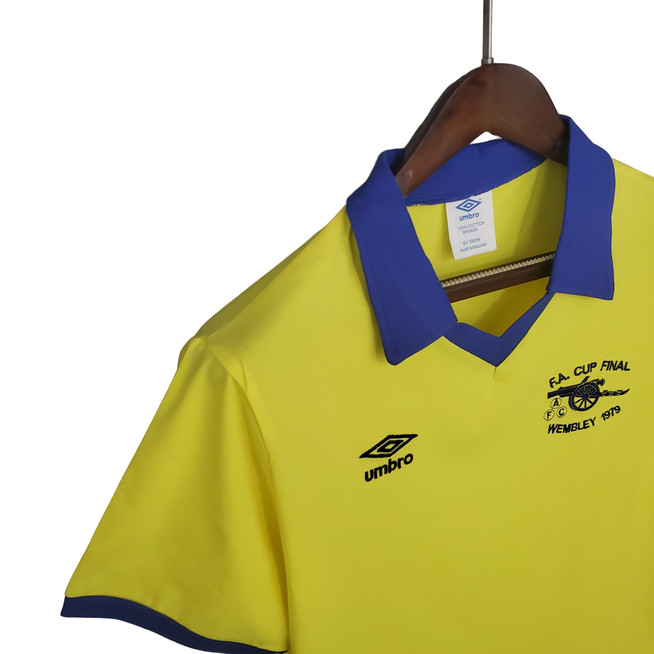 Arsenal Retro 71/79 Away Yellow (Free Personalisation)