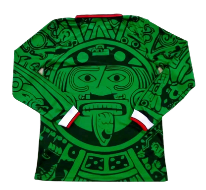 Mexico Retro Long Sleeve  1998 Home (Free Personalisation)