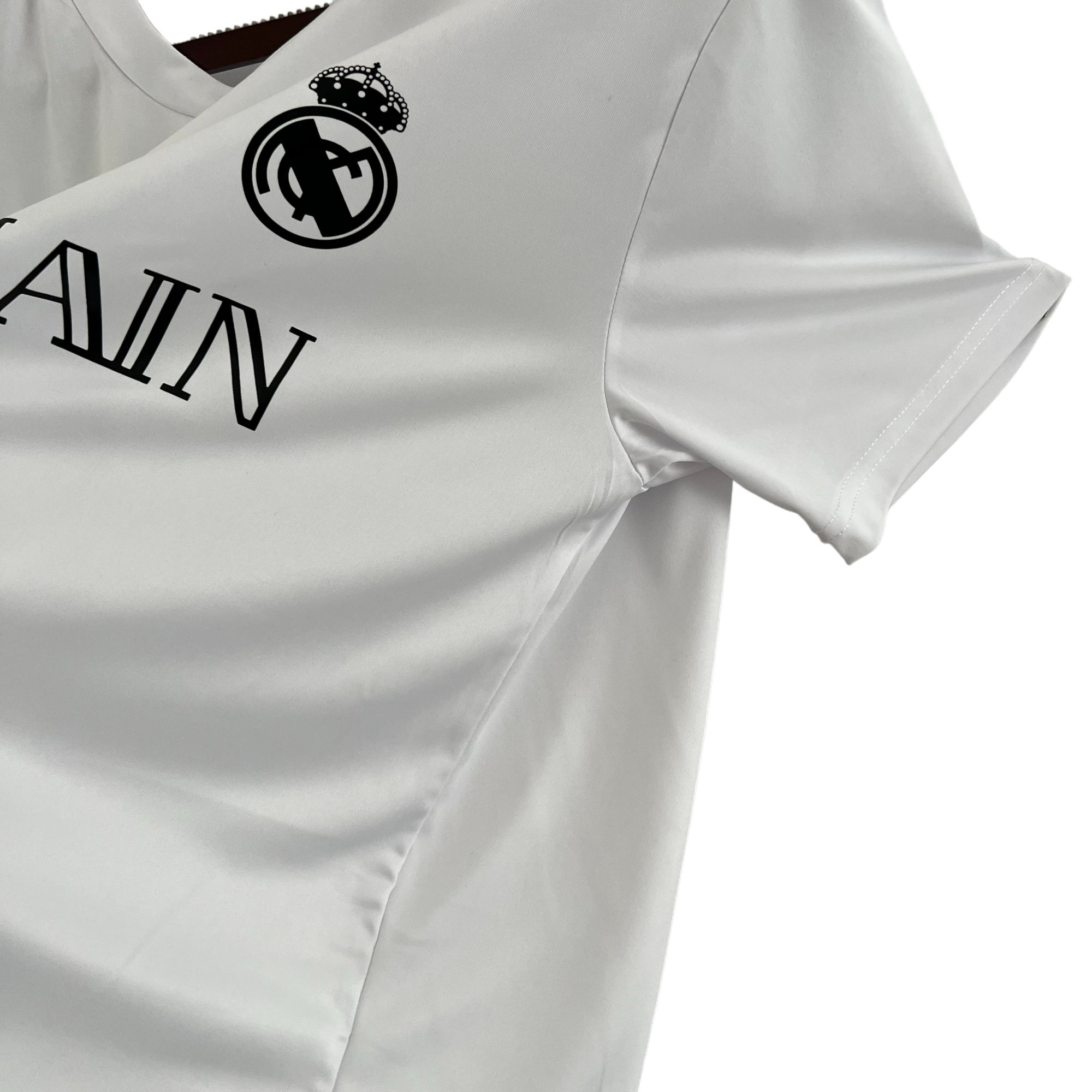 Real Madrid 23/24 Balmain White & Black (Free Personalisation)