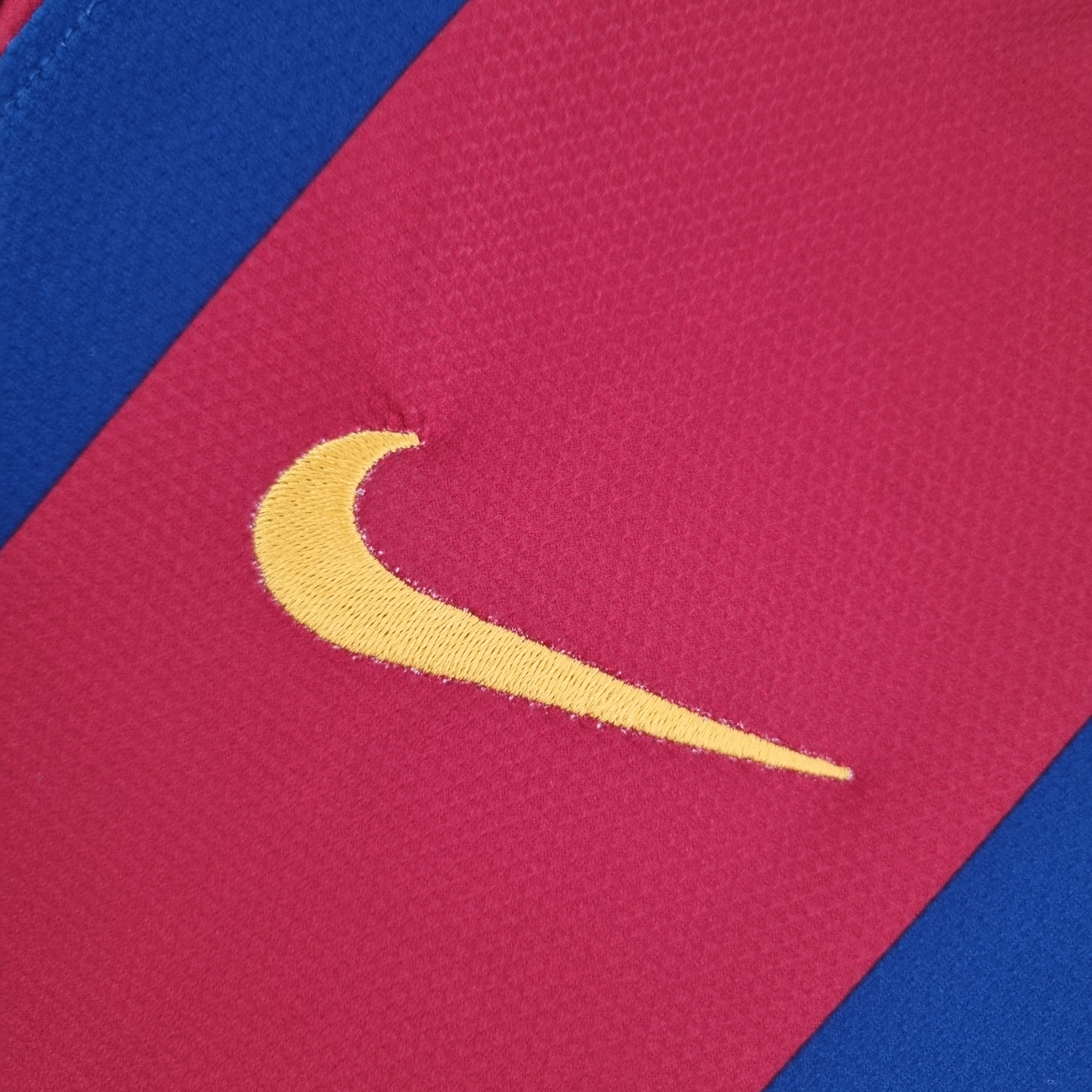 Barcelona Retro Long Sleeve 10/11 UEFA Champions League Home (Free Personalisation)