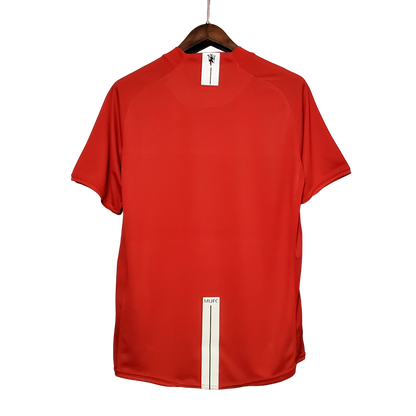 Manchester United Retro 2007/08 Champions League Version Home (Free Personalisation)