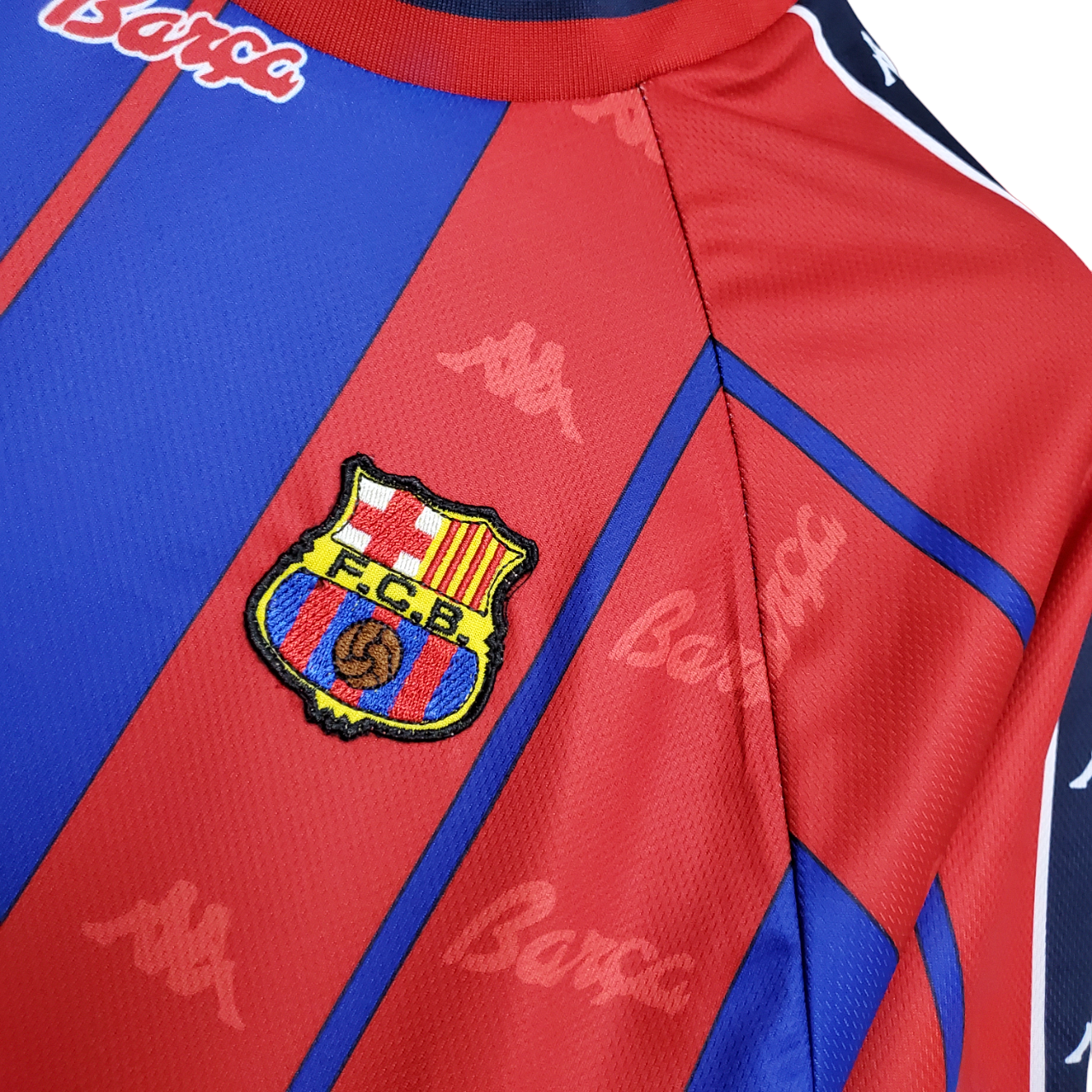 Barcelona Retro 97/98 Home (Free Personalisation)