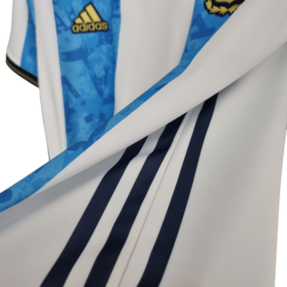 Argentina Retro 2022 Commemorative Edition White Blue (Free Personalisation)