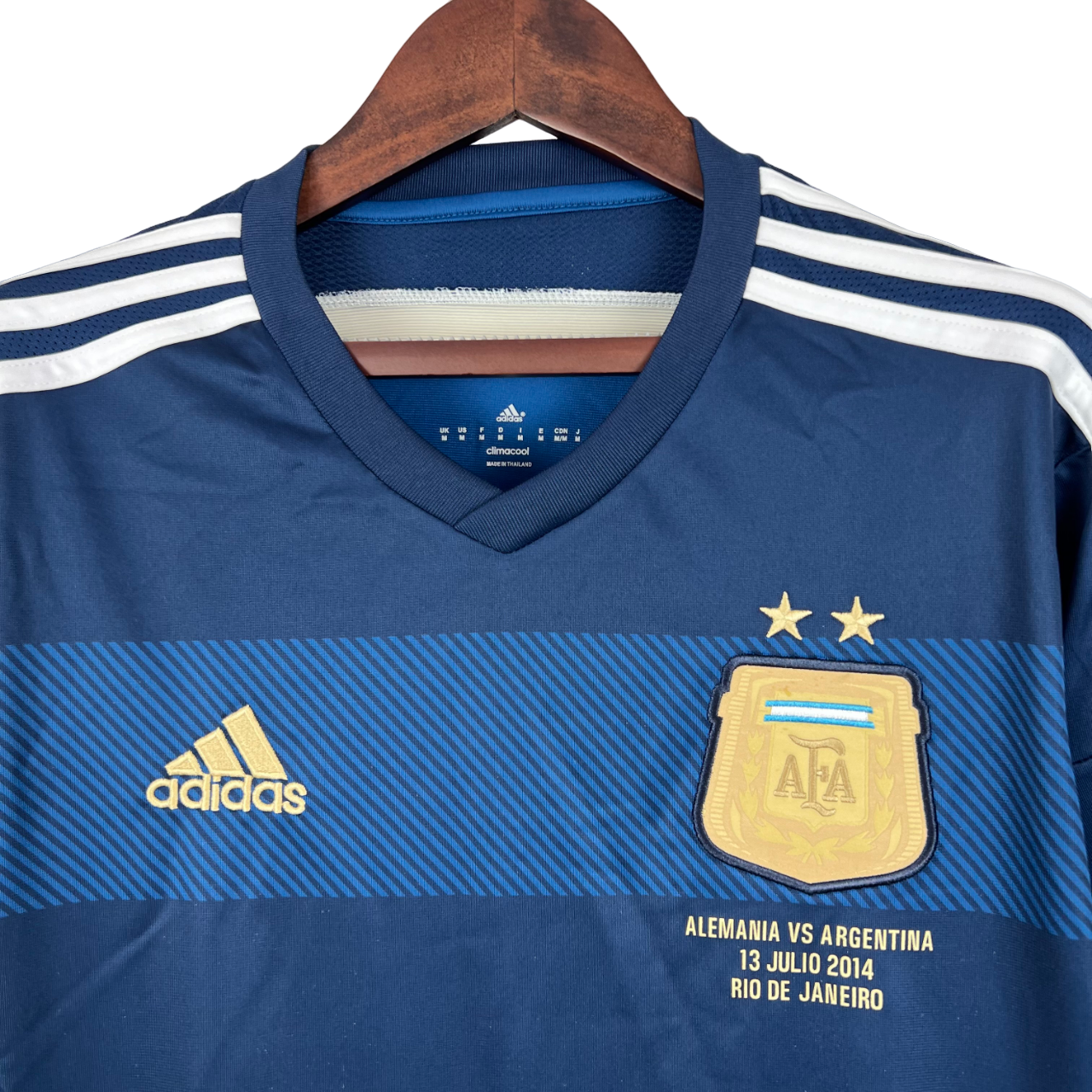 Argentina Retro  2014 Long Sleeve Away (Free Personalisation)