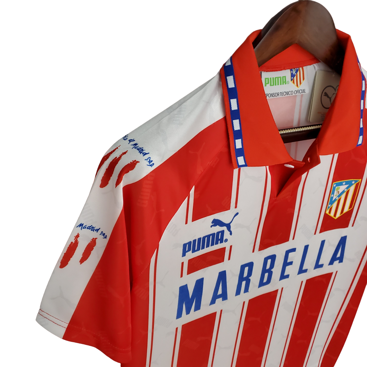 Atletico Madrid Retro 94/95 home (Free Personalisation)