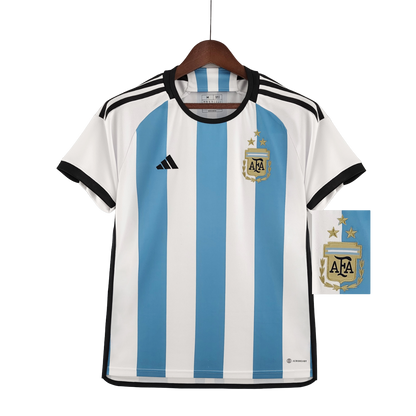 Argentina Retro 2022  World Cup champion 3-star player version (Free Personalisation)