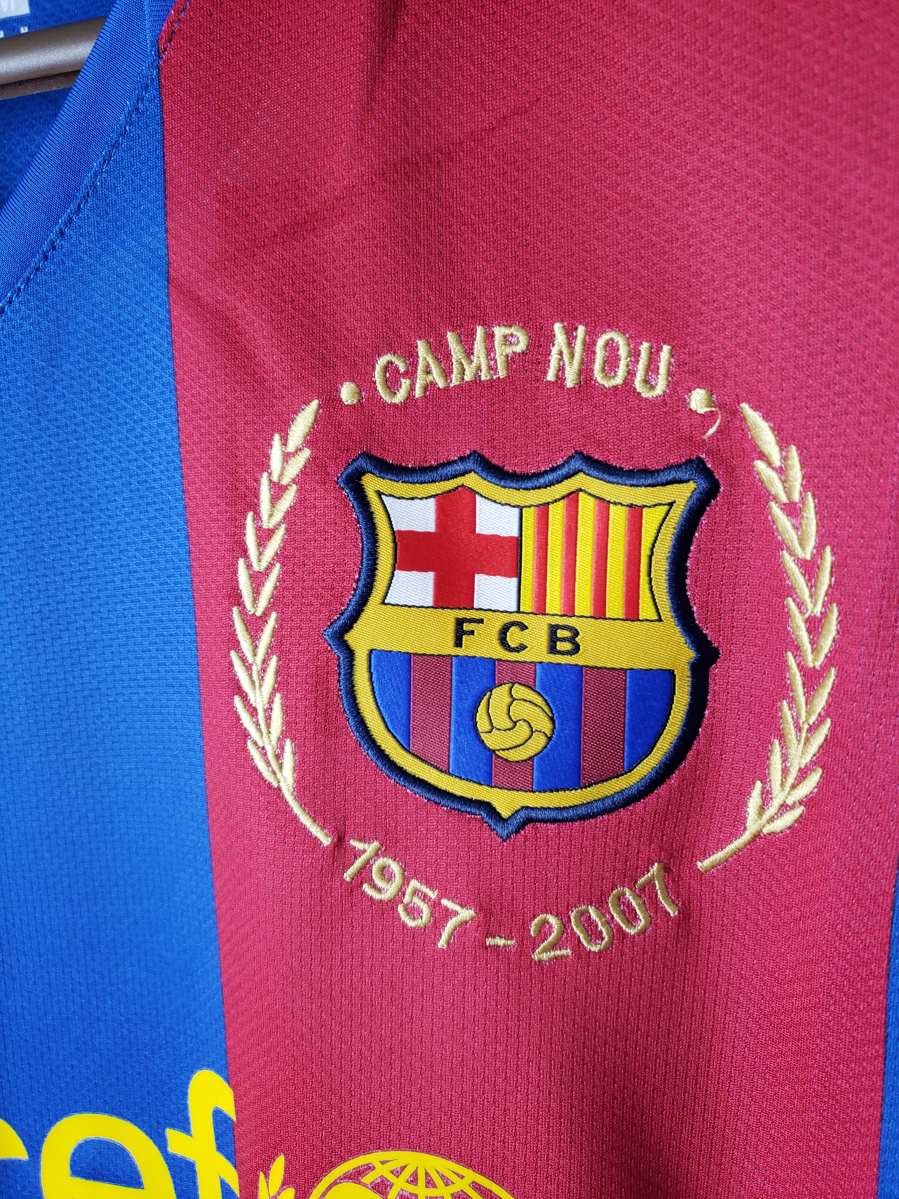 Barcelona Retro 07/08 Home (Free Personalisation)