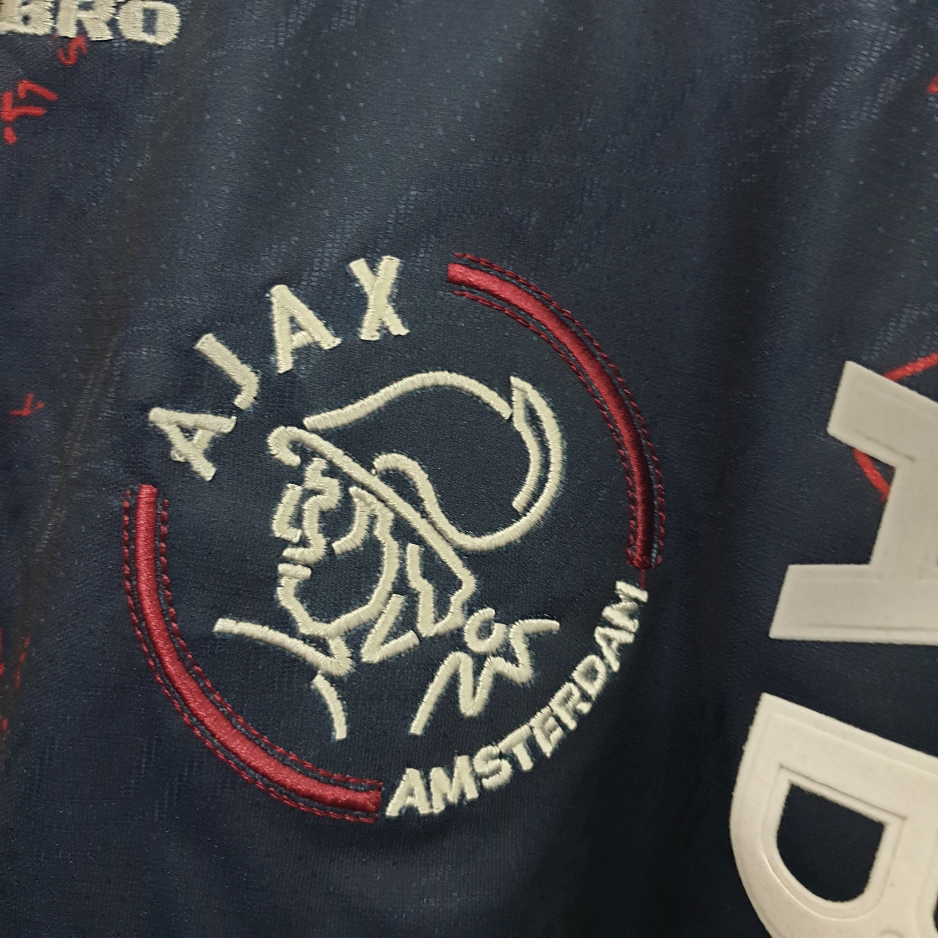 Ajax 1995 Retro Shirt Away (Free Personalisation)