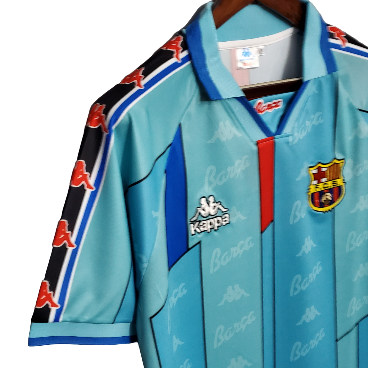 Barcelona Retro 96/97 Away (Free Personalisation)