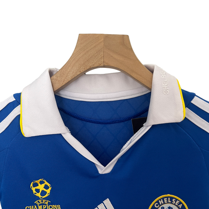 Chelsea Retro 08-09 Kids Champions League Home (Free Personalisation)