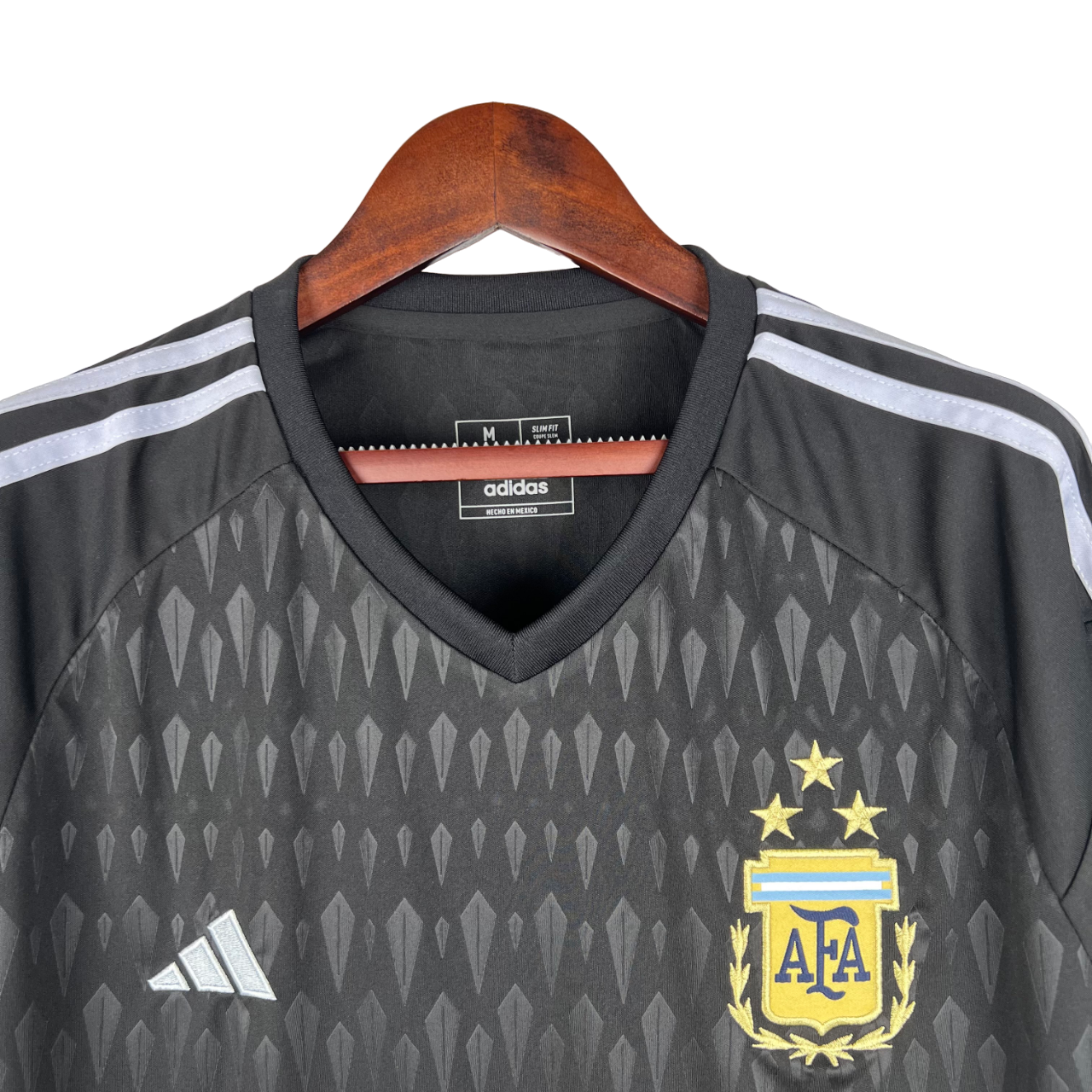 Argentina 2023 Long Sleeve Goalkeeper Black (Free Personalisation)