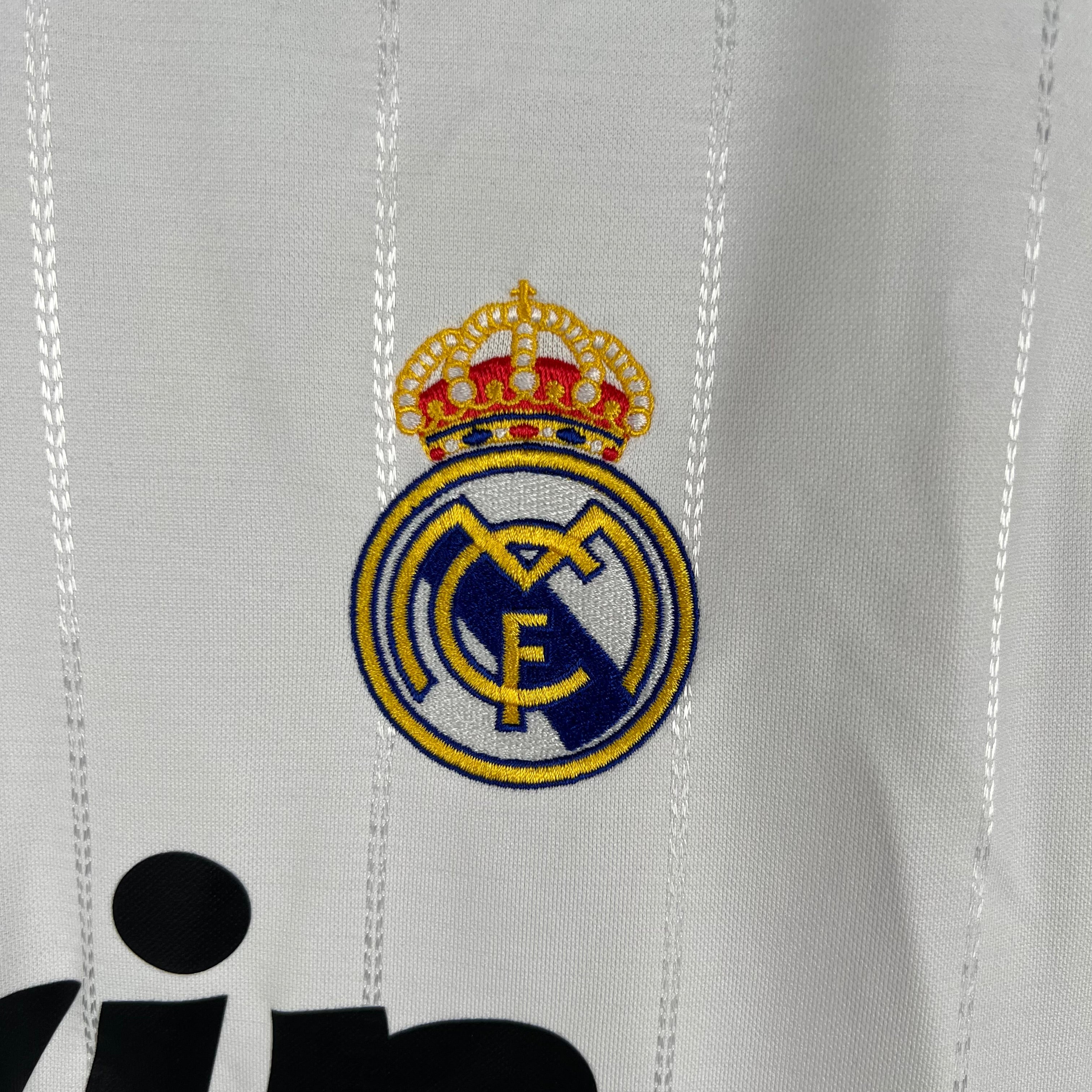 Real Madrid Retro 2012/13 Long Sleeve Home (Free Personalisation)