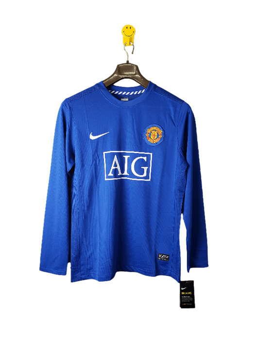 Manchester United Retro Long Sleeve 2007/08 Away (Free Personalisation)