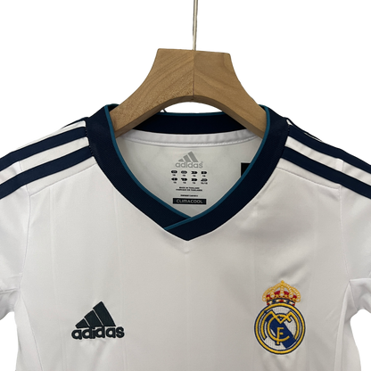 Real Madrid Retrro 12-13 Kids Home (Free Personalisation)