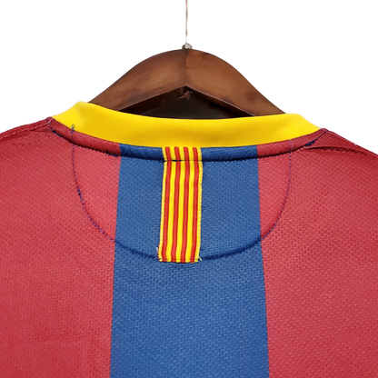 Barcelona Retro 10/11 Home (Free Personalisation)