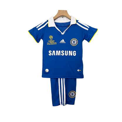 Chelsea Retro 08-09 Kids Champions League Home (Free Personalisation)