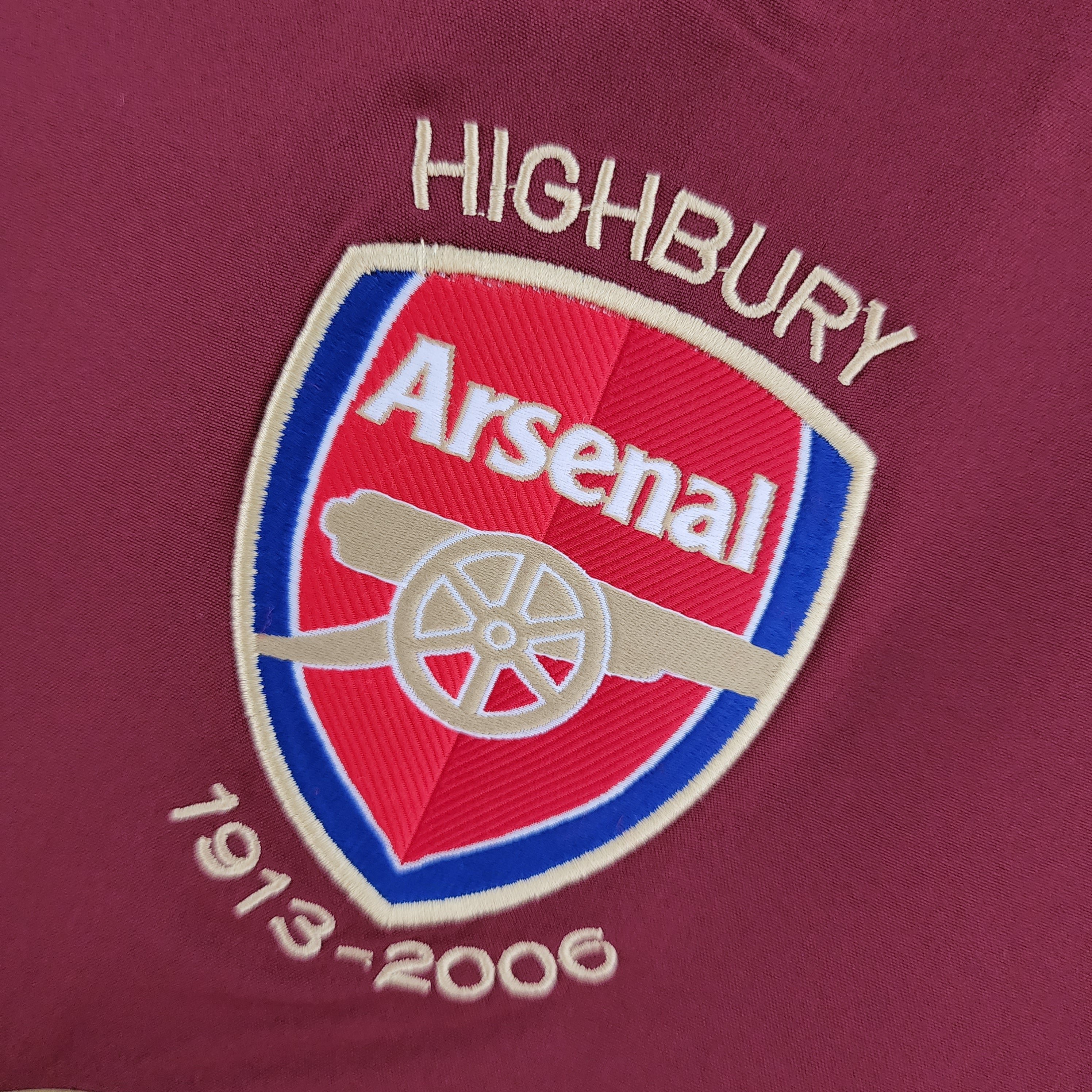 Arsenal Retro 05/06 Long Sleeve home (Free Personalisation)