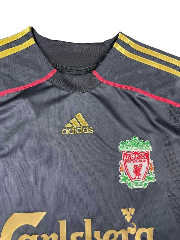 Liverpool Retro Long Sleeve 09/10 Away (Free Personalisation)