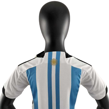 Argentina 2022 Kids 3 Star Home (Free Personalisation)