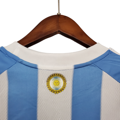 Argentina Retro 2010 Home (Free Personalisation)