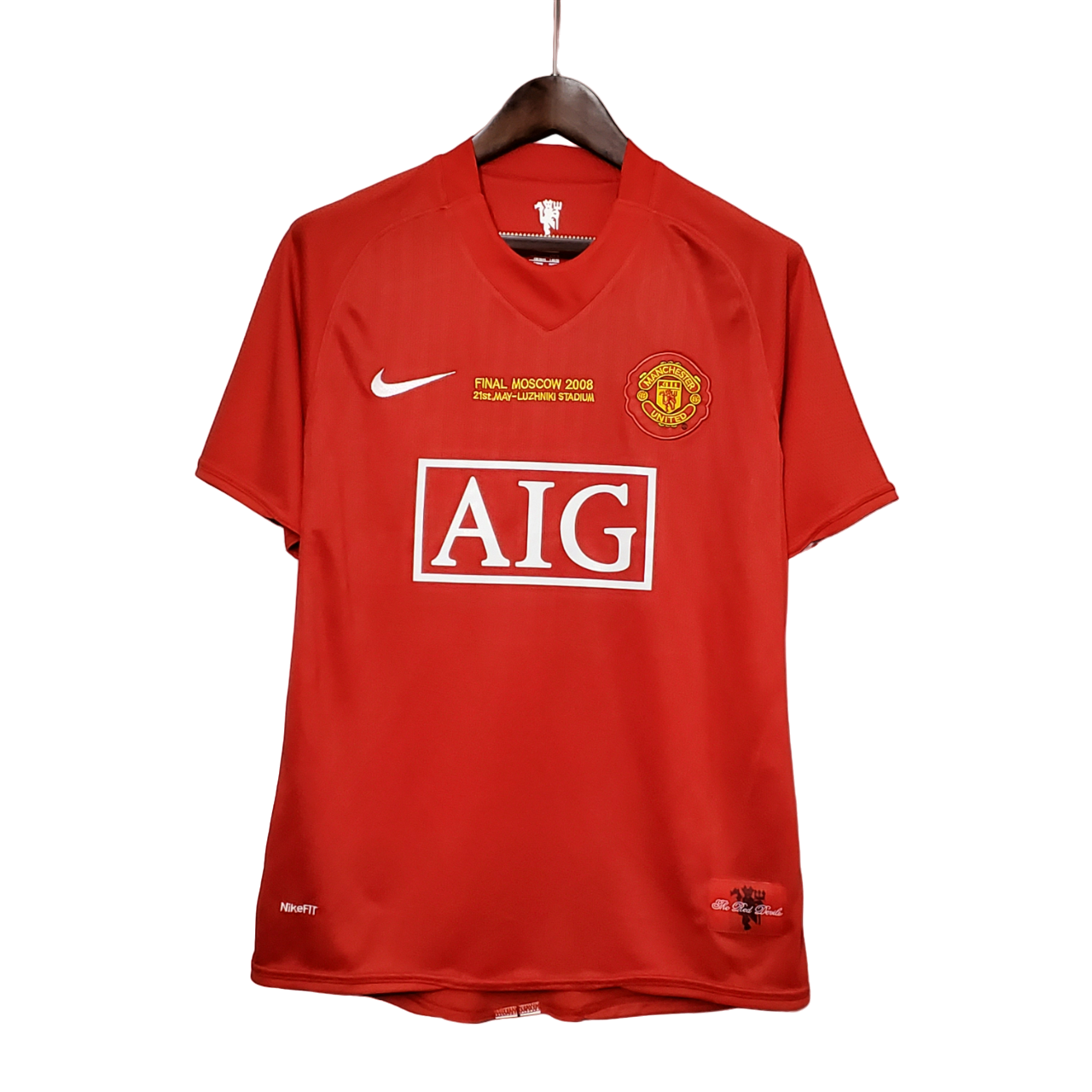 Manchester United Retro 2007/08 Champions League Version Home (Free Personalisation)