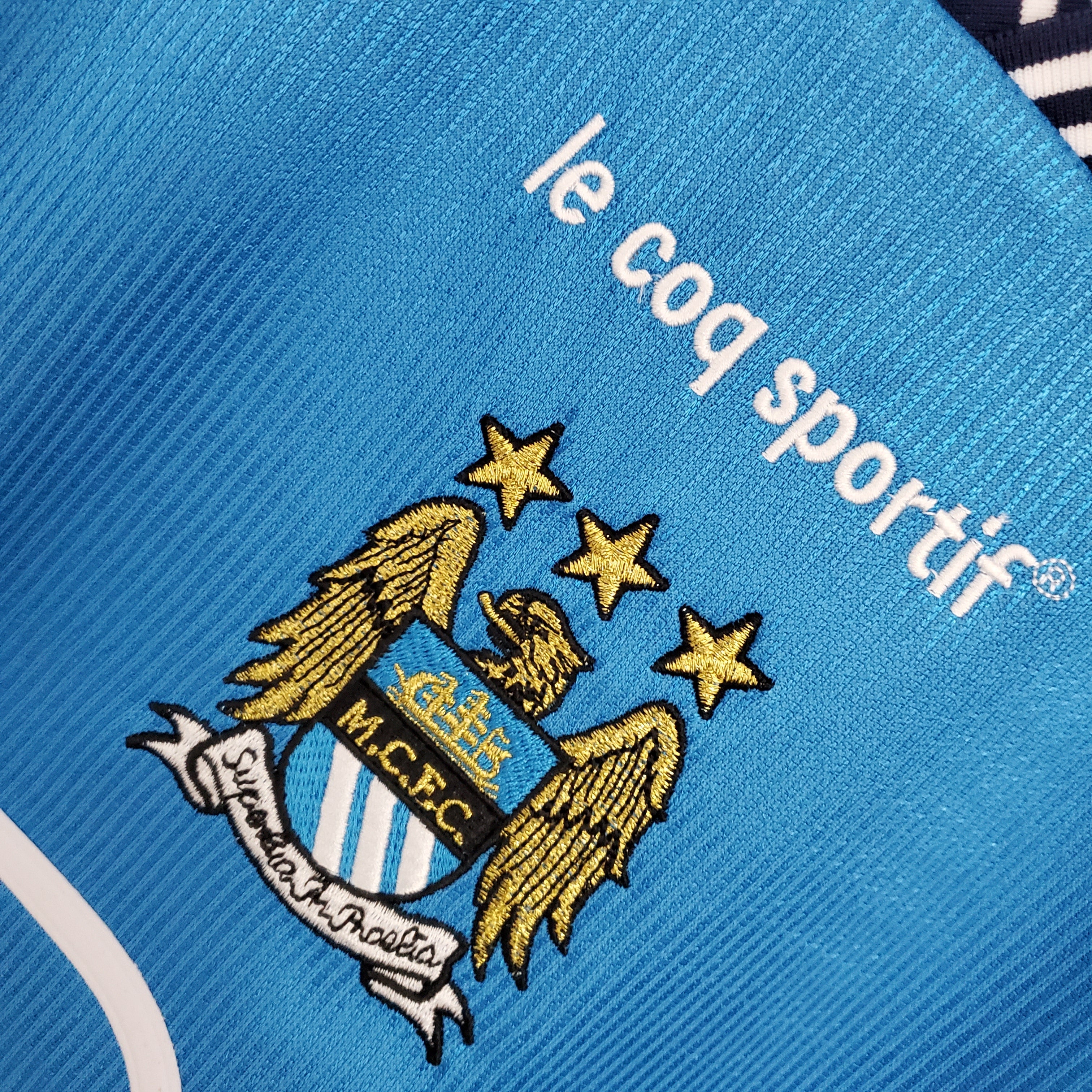 Manchester City Retro 1999/01 Home (Free Personalisation) (Free Personalisation)