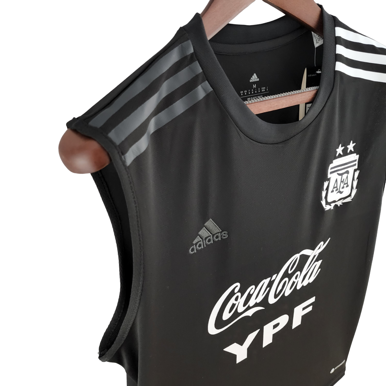 Argentina Vest Training Suit Black (Free Personalisation)