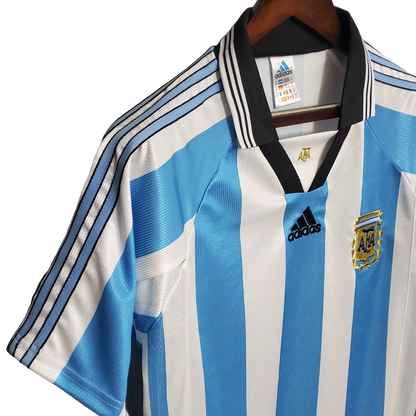 Argentina Retro 1998 Home (Free Personalisation)