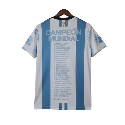 Argentina Retro 2022 Champion Commemorative Edition (Free Personalisation)