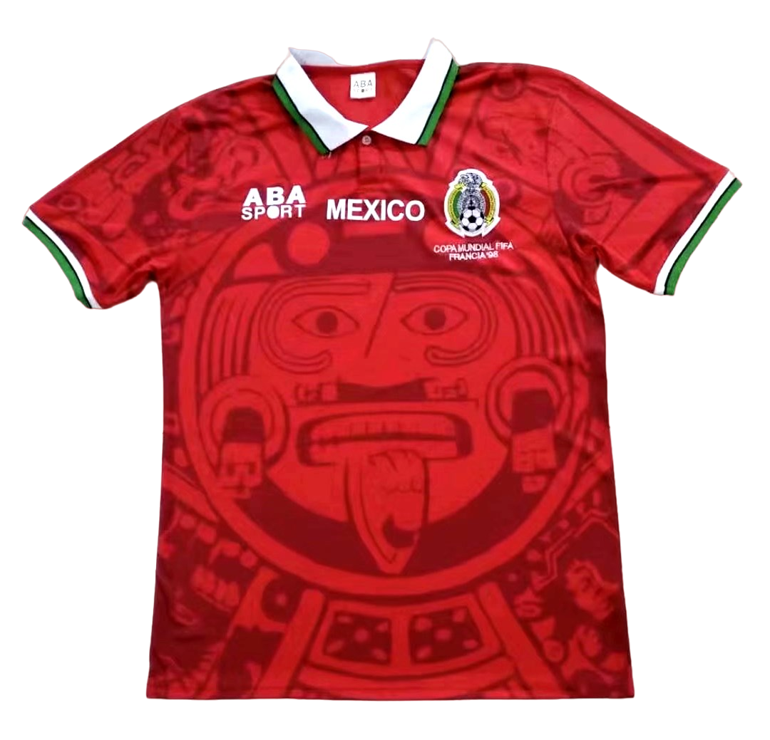 Mexico Red Retro 1998 (Free Personalisation)