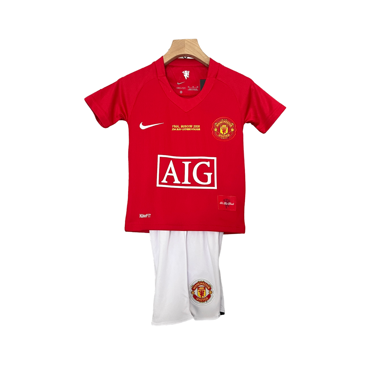 Manchester United 07/08 Kids UEFA Champions League Home (Free Personalisation)