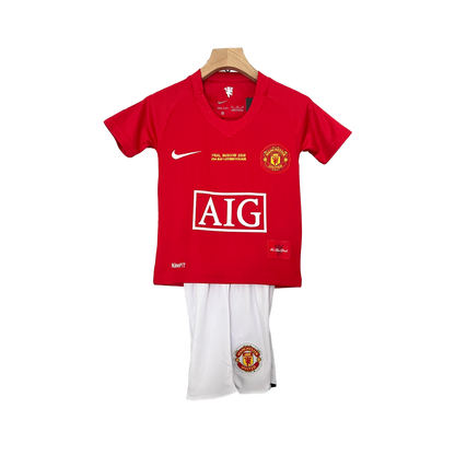 Manchester United 07/08 Kids UEFA Champions League Home (Free Personalisation)