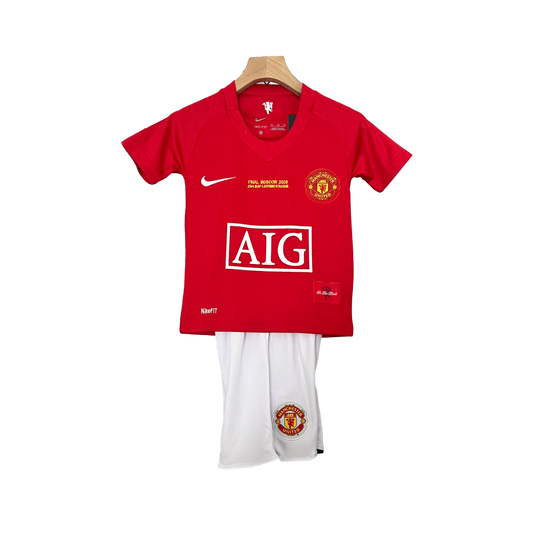 Manchester United 07/08 Kids UEFA Champions League Home (Free Personalisation)
