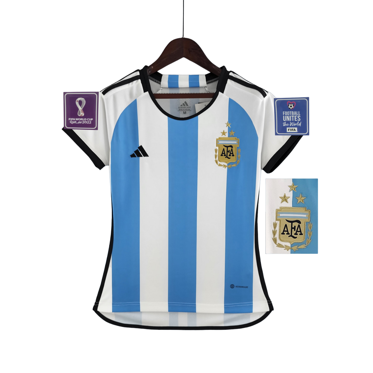 Argentina Retro 2022 Home (Free Personalisation)