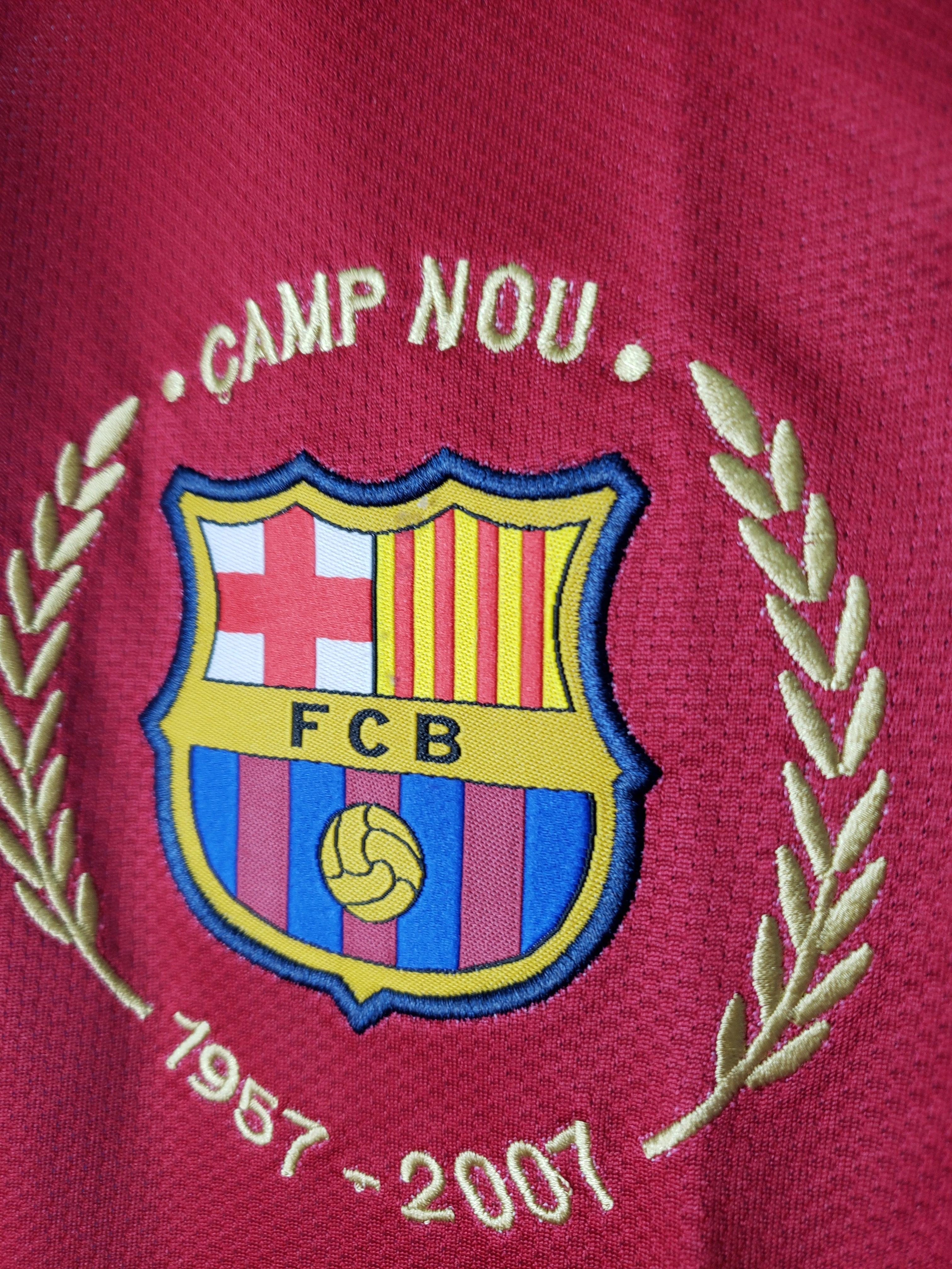 Barcelona Retro 07/08 Long Sleeves (Free Personalisation)