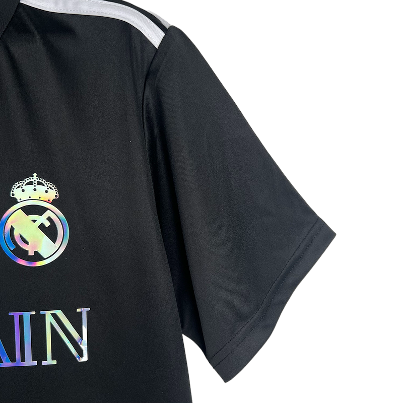 Real Madrid 23/24 Balmain Black (Free Personalisation)