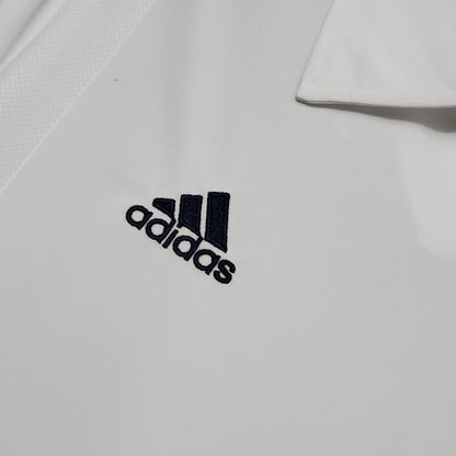Real Madrid Retro Long-Sleeved 2002 Home (Free Personalisation)
