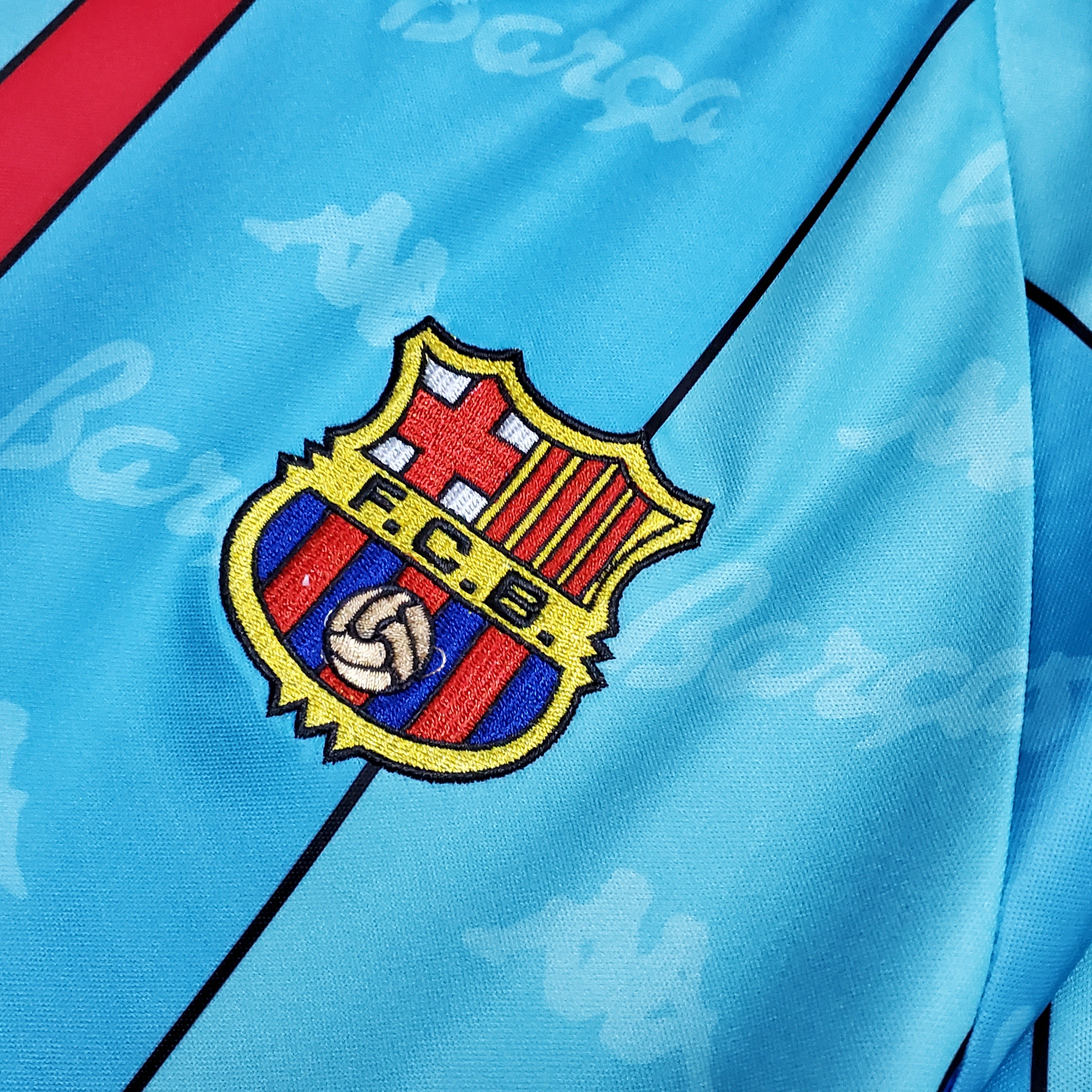 Barcelona Retro 96/97 Away (Free Personalisation)