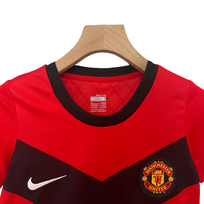 Manchester United  Retro 09-10 Kids Home (Free Personalisation)