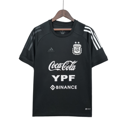 Argentina Retro  Training Suit Black (Free Personalisation)