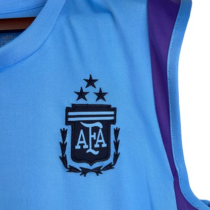 Argentina 2023 Vest Training Wear Blue (Free Personalisation)